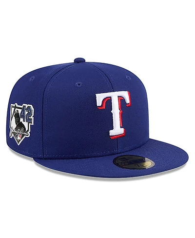 New Era Men's Royal Texas Rangers 2026 Jackie Robinson Day 59FIFTY Fitted Hat