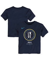 Nike Toddler Navy Philadelphia Phillies City Connect Logo T-Shirt