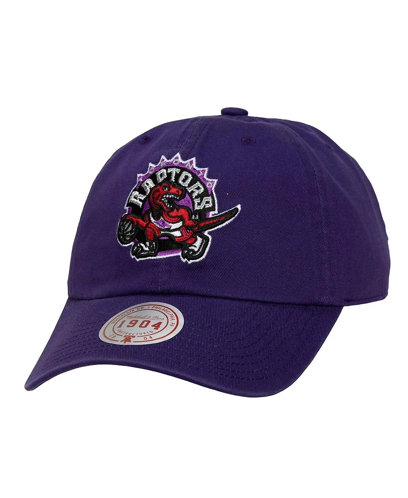 Mitchell & Ness Men's Purple Toronto Raptors Hardwood Classics 1904 Adjustable Hat