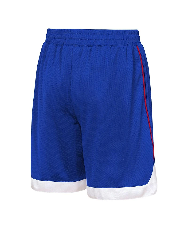 Outerstuff Big Boys and Girls Blue New York Rangers All Star Shorts