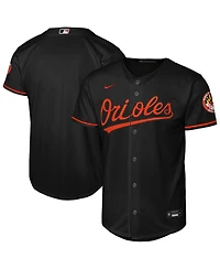Nike Big Boys and Girls Black Baltimore Orioles Alternate Stadium Jersey