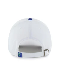 '47 Brand Men's White Seattle Sounders Fc Two-Tone Clean Up Adjustable Hat
