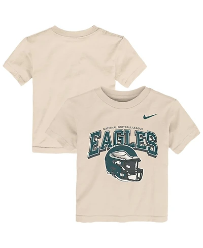Nike Toddler Natural Philadelphia Eagles Vintage Easy Lane T-Shirt