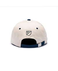 Fan Ink Men's and Women's Tan/Navy Nashville Sc Ocean Drive Adjustable Hat