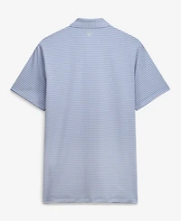 Peter Millar Men's Blue Cadillac Championship Owens Performance Jersey Polo Shirt