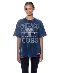 New Era Women's Royal Chicago Cubs Oversized Boyfriend T-Shirt