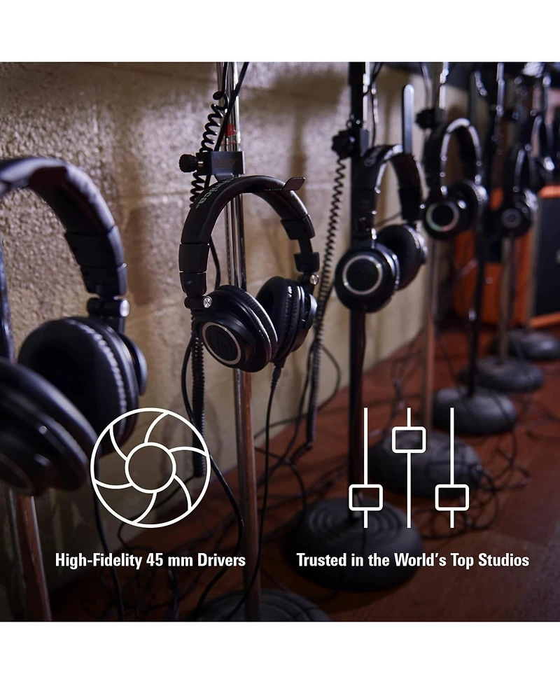 Audio-Technica Ath-M50x Professional Monitor Headphones