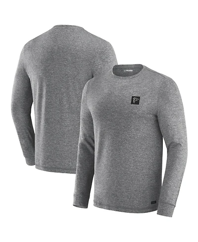 J. Palmer Men's Black Atlanta Falcons Four Down Long Sleeve T-Shirt