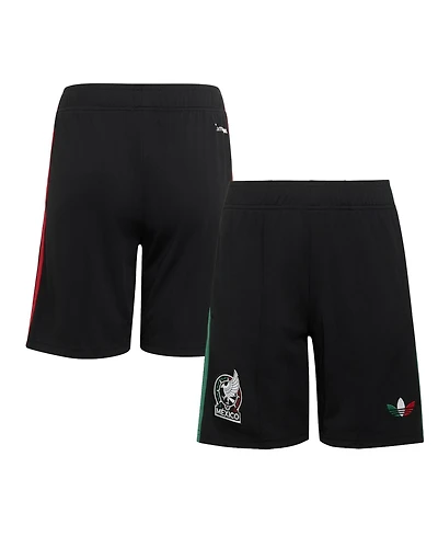 Adidas Big Boys and Girls Black Mexico National Team 2026 Third Replica Shorts