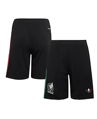 Adidas Big Boys and Girls Black Mexico National Team 2026 Third Replica Shorts