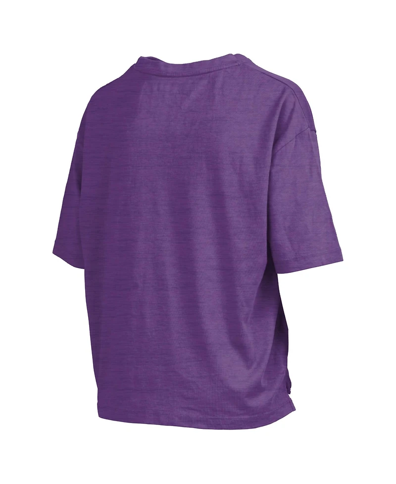 Pressbox Women's Purple Kansas State Wildcats Nelson T-Shirt