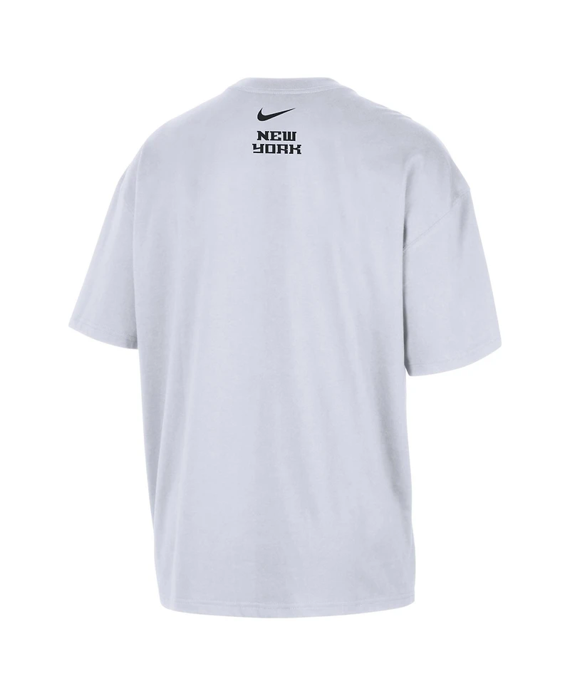 Nike Men's and Women's White New York Liberty Standard Issue Rebel Edition T-Shirt