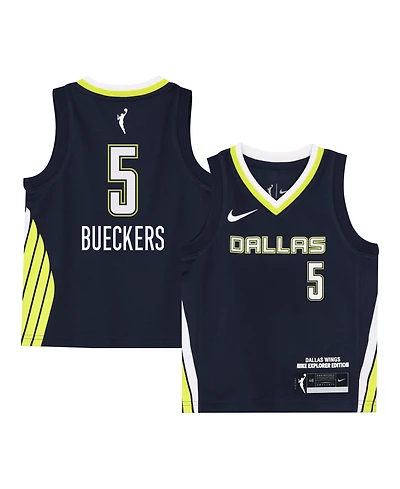 Nike Toddler Paige Bueckers Navy Dallas Wings Victory Explorer Edition Jersey