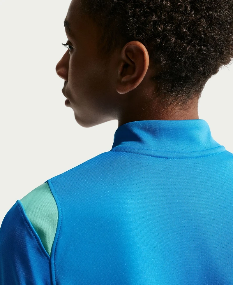 Nike Big Boys and Girls Blue Brazil National Team 2026 Academy Pro Dri-fit Tracksuit