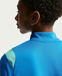 Nike Big Boys and Girls Blue Brazil National Team 2026 Academy Pro Dri-fit Tracksuit