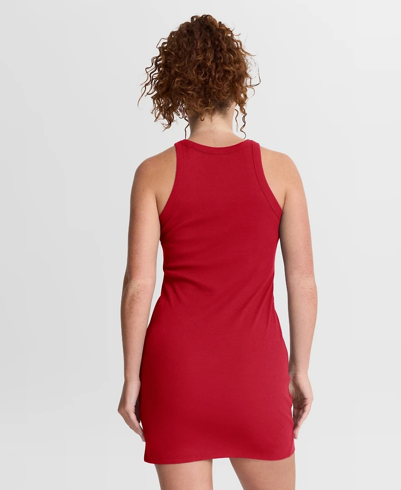 Fanatics Women's Scarlet San Francisco 49ers Push Beyond Tri-Blend Ribbed Sleeveless Dress