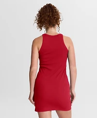 Fanatics Women's Scarlet San Francisco 49ers Push Beyond Tri-Blend Ribbed Sleeveless Dress