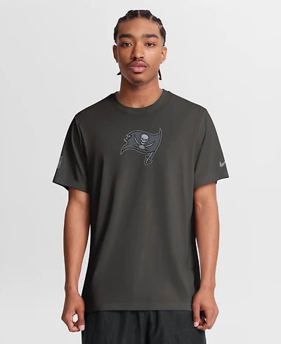 Nike Men's Pewter Tampa Bay Buccaneers Sideline Lead The Charge Legend Dri-fit T-Shirt
