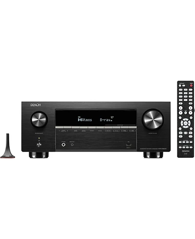 Denon Avr-X3900H 9.4 Ch 105W 8K Av Receiver Powered by Heos with Dolby Atmos