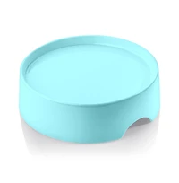 CatGuru Food Table for Cat Bowl, Marshmallow