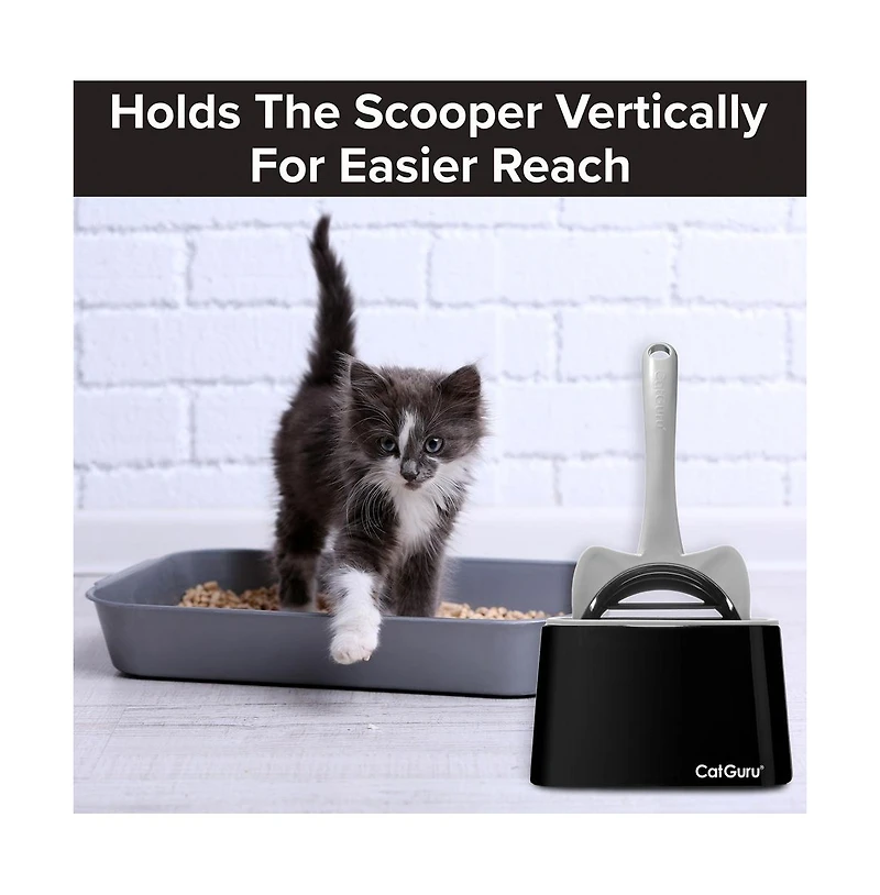 CatGuru Cat Litter Scoop Holder
