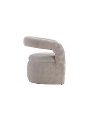 Manhattan Comfort Corvette 2-Piece Velvet Upholstered Lounge Chairs