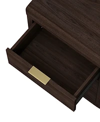 Manhattan Comfort Evelyn 2-Piece 20" 3-Drawer Nightstands