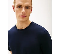 Tommy Hilfiger Men's Cotton Short-Sleeve Crewneck Undershirt, 3-Pack Set