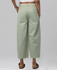 Blank Nyc Women's Barrel-Leg High-Rise Jeans