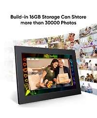 Eco4Life 10.1” Wi-Fi Lighting Digital Photo frame – Mother Days Frame