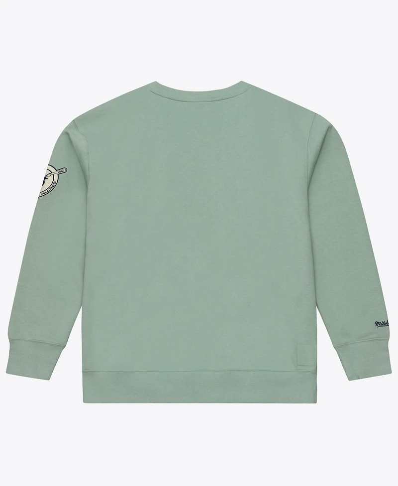 Mitchell & Ness Men's Green San Diego Padres Yacht Rock Fleece Sweatshirt
