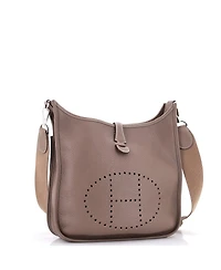Pre-Owned Hermes Pm Evelyne Bag Gen Iii Clemence