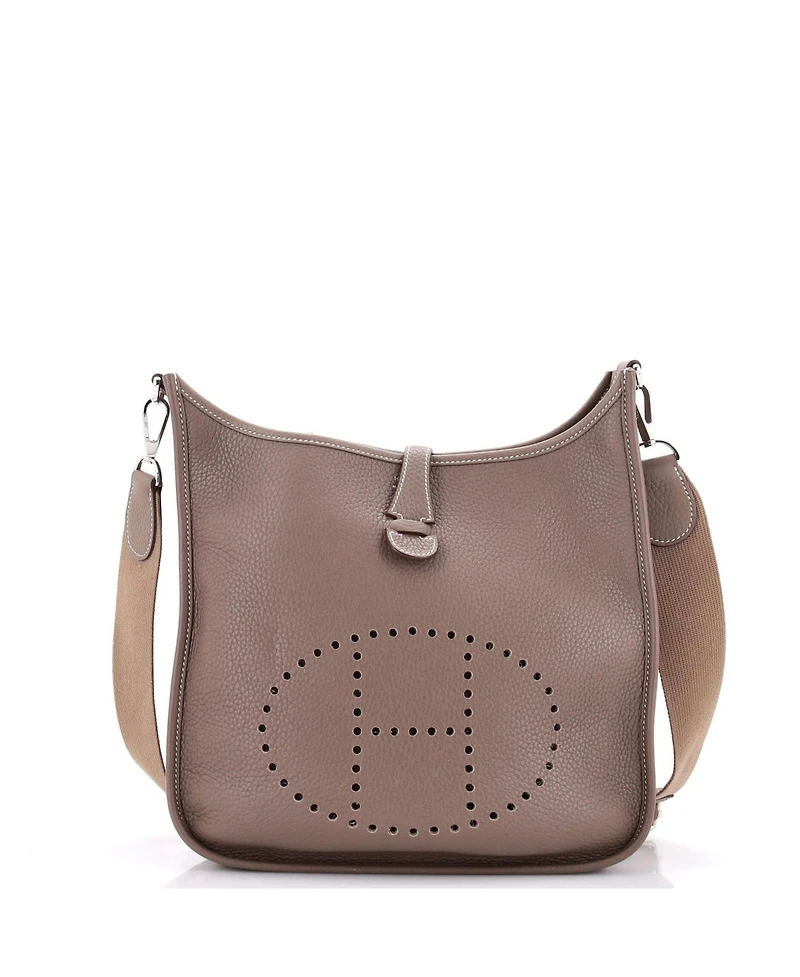 Pre-Owned Hermes Pm Evelyne Bag Gen Iii Clemence