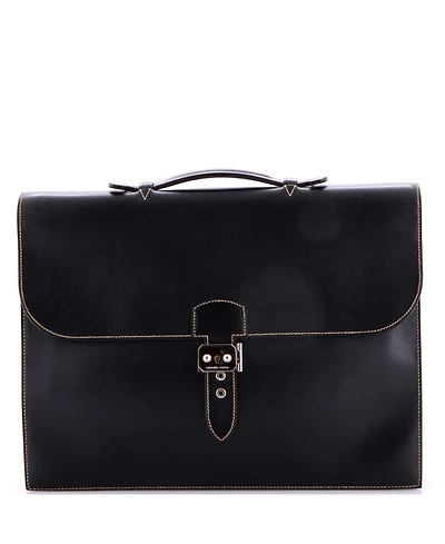 Pre-Owned HERMES 38 Sac a Depeches Bag Epsom
