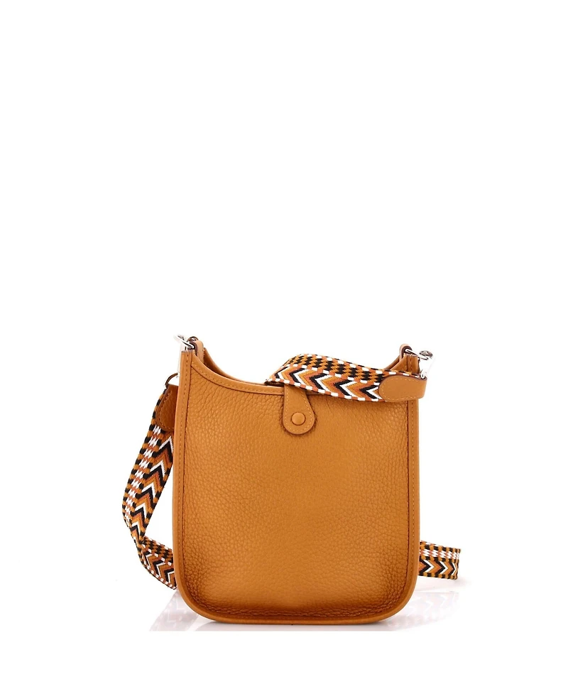 Pre-Owned HERMES Tpm Long Strap Evelyne Bag Clemence