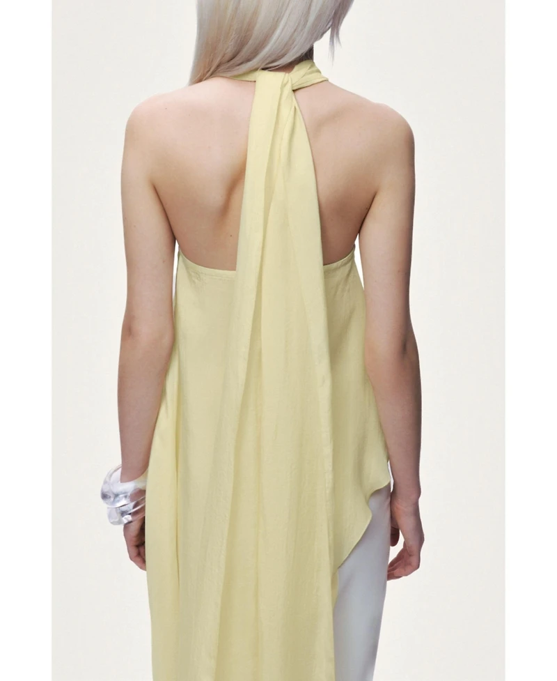 Nocturne Women's Sleeveless Halter Blouse