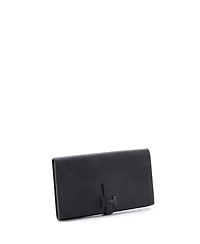 Pre-Owned HERMES Long New H Passant Wallet Leather