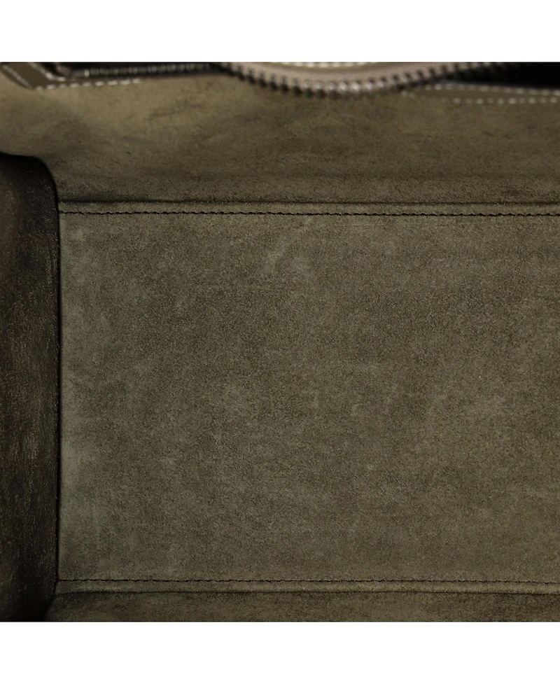 Pre-Owned Celine Micro Luggage Bag Grainy Leather