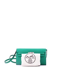 Pre-Owned HERMES Kelly To Go Wallet Epsom