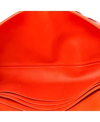 Pre-Owned Bottega Veneta Long Andiamo Top Handle Clutch Intrecciato Nappa