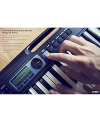 Casio CTS300 Casiotone Touch Responsive Portable Keyboard Without Adapter