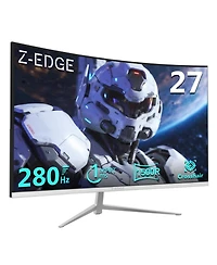 Z-edge UG27P- 27 inch 1080P Full Hd 1920 x 1080 280 Hz 1 ms Curved Gaming Monitor, Hdmi x 1, Dp x 1