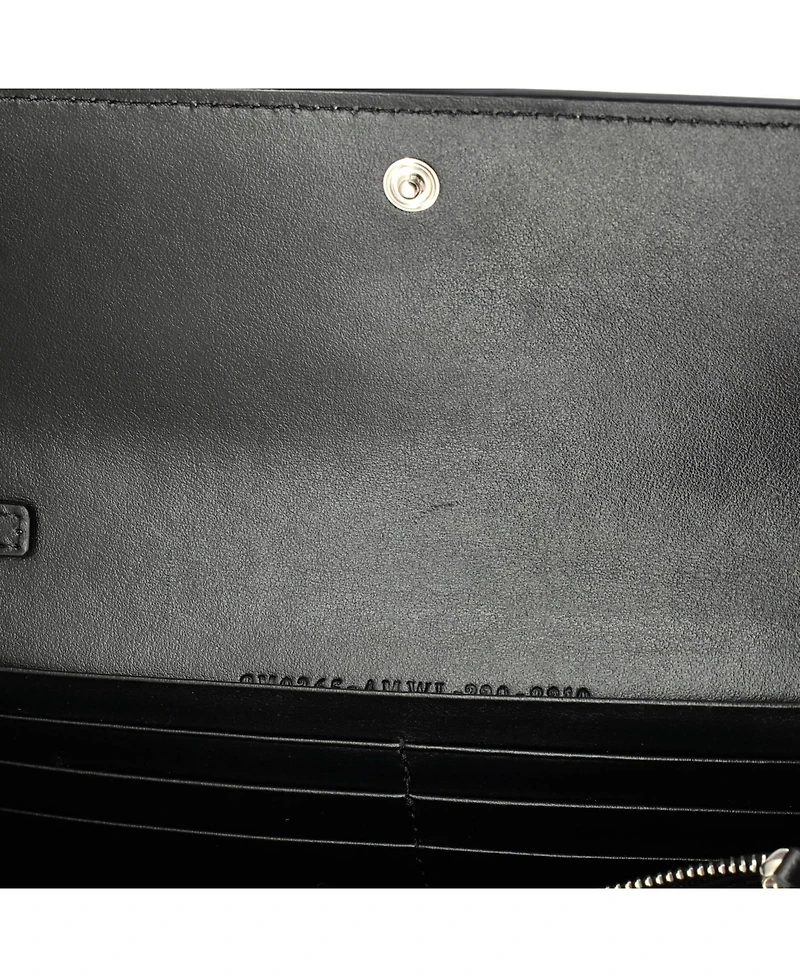 Pre-Owned Fendi x Marc Jacobs Wallet on Chain Printed Leather