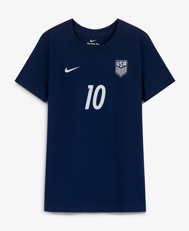 Nike Women's Christian Pulisic Navy Usmnt Away Name Number T-Shirt