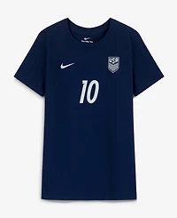 Nike Women's Christian Pulisic Navy Usmnt Away Name Number T-Shirt
