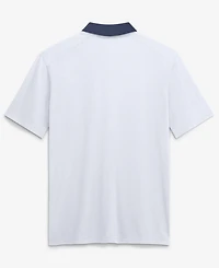 Nike Men's White Atlanta Braves Vapor Striped Dri-fit Polo Shirt