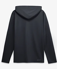 Nike Men's Navy Detroit Tigers Authentic Collection Dri-fit Long Sleeve Hooded T-Shirt