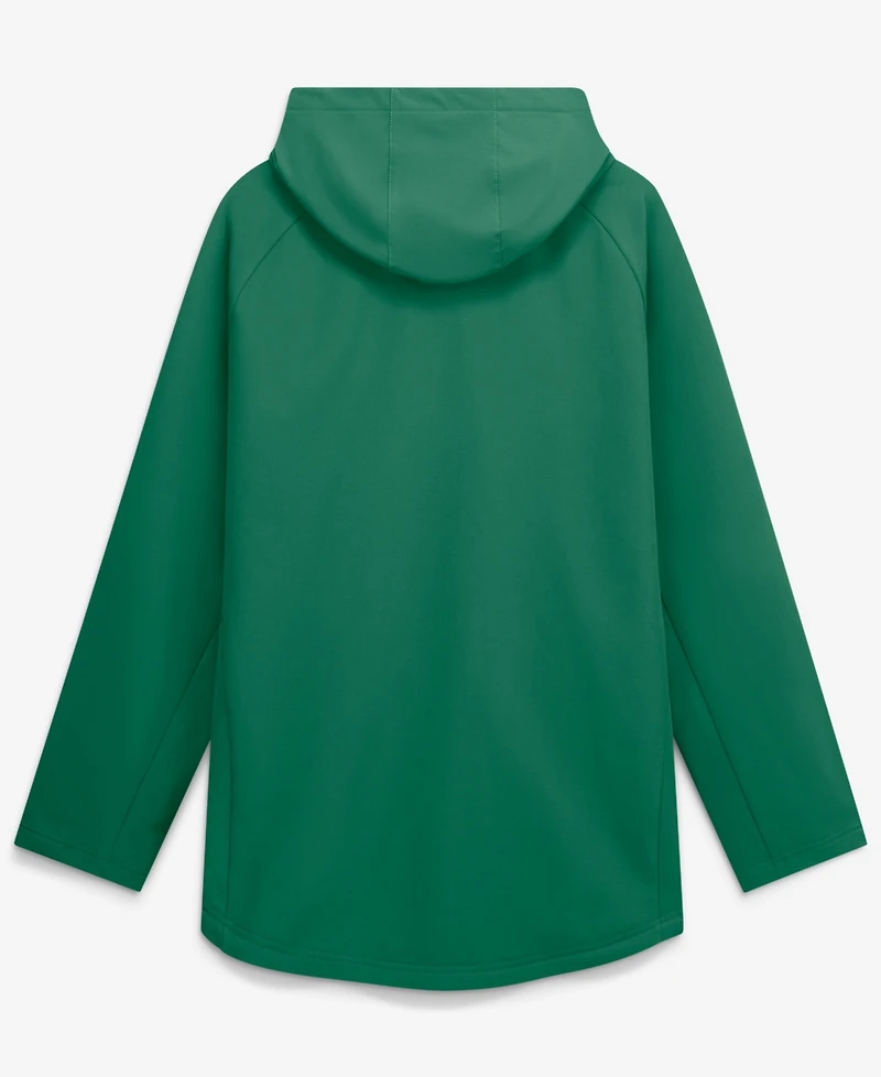 Nike Men's Kelly Green Athletics Authentic Collection Raglan Therma-fit Full-Zip Hooded Jacket