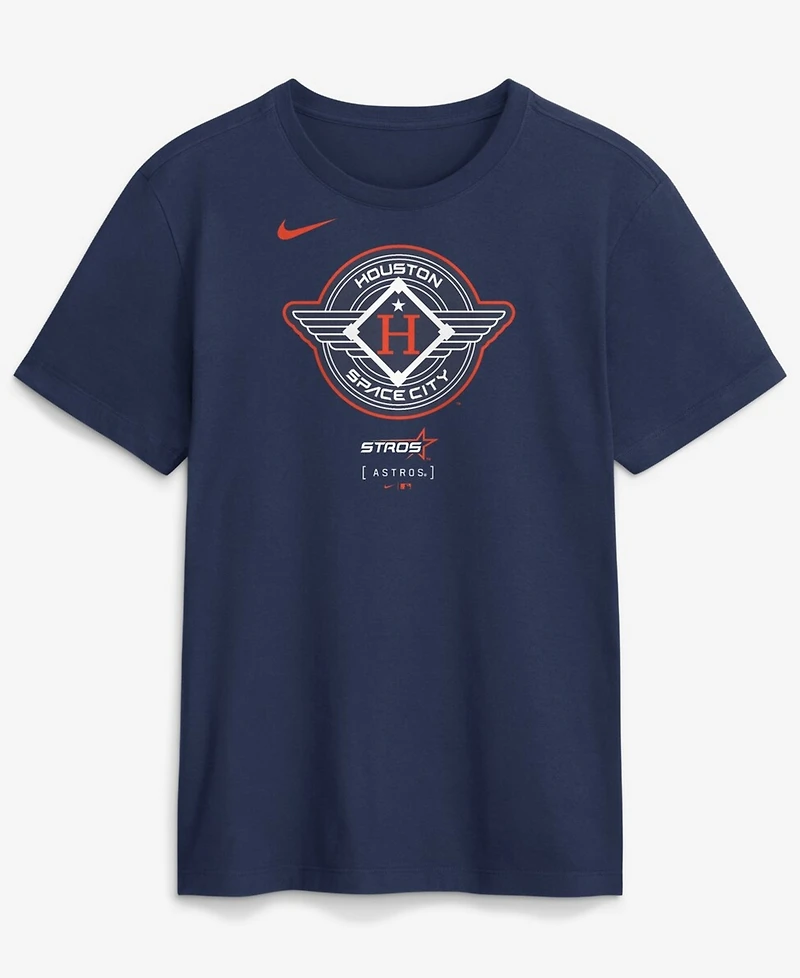 Nike Men's Navy Houston Astros City Connect Large Logo T-Shirt