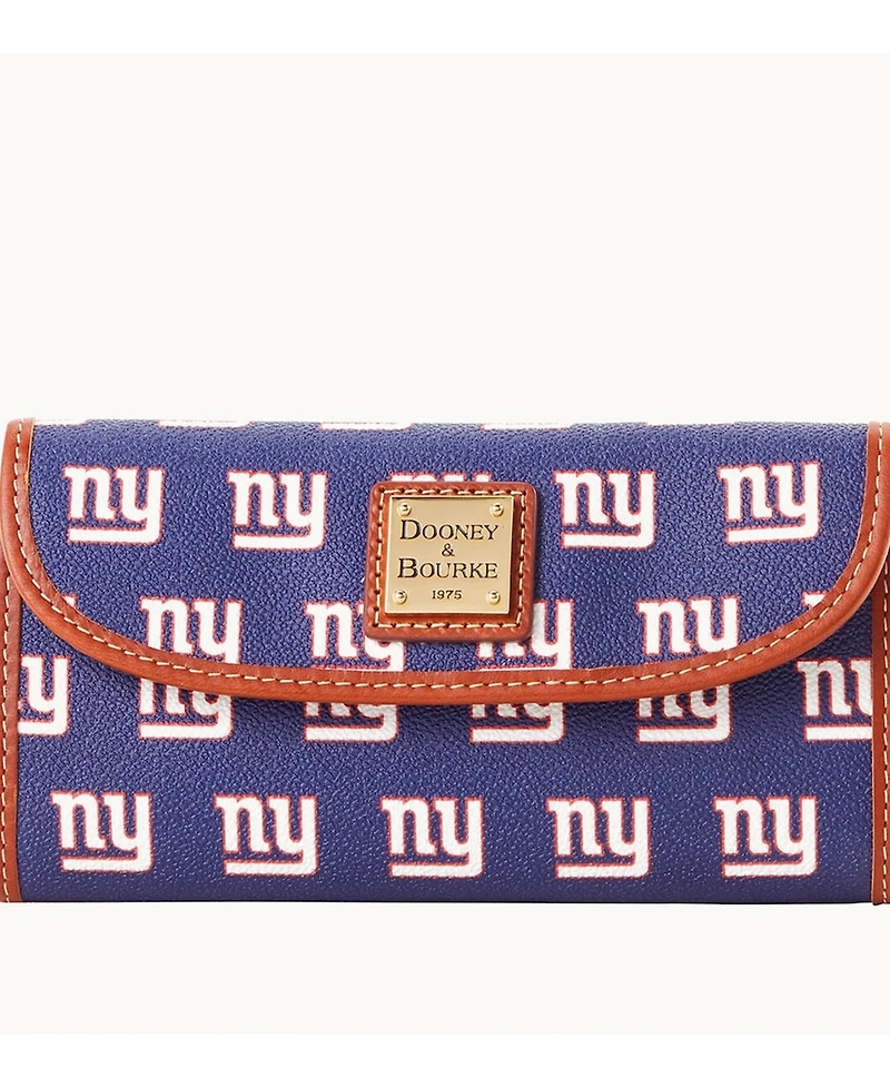 Dooney & Bourke Women's New York Giants Team Color Continental Clutch